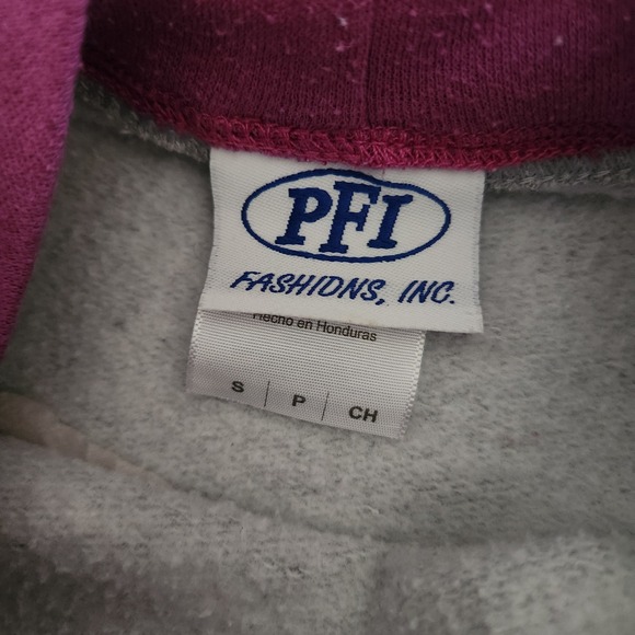 VintageY2K Embroidered Butterfly Gray Double Crewneck Womens Size Small Girlie - Picture 7 of 15